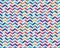 Japanese Rainbow Chevron Vector Seamless Pattern