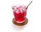 Japanese red shiso juice