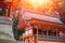 Japanese Red Temple in Kyoto - Fushimi Inari Taisha Shrine