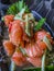 Japanese Salmon Tataki, Salmon Spicy Salad, Thai Styled Japanese Food