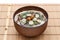 Japanese Sansai udon noodles