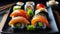 Japanese Sashimi and Sushi: Seafood Lunch Menu