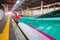 Japanese Shinkansen high speed train