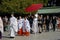 Japanese shinto wedding ceremony