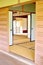 Japanese sliding doors and tatami floor