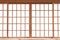 Japanese sliding paper door