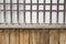 Japanese sliding paper door