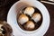 Japanese steamed dumplings gyoza
