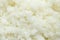 Japanese steamed rice texture background