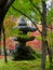 Japanese stone lantern at the Eikando Temple in Kyoto