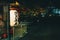 Japanese style lantern with kodaiji temple and maple tree at night in Kyoto