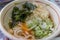 Japanese style noodle cold udon