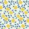 Japanese summer orange pattern