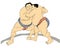 Japanese sumo wrestler