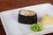 Japanese sushi gunkan scallops