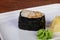 Japanese sushi gunkan scallops