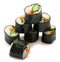 Japanese sushi nori