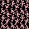 Japanese Sweet Blossom Vector Seamless Pattern