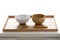 Japanese tableware, tea bowl and rice bowl