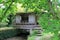 Japanese Tea House over the stream