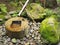 Japanese traditional bamboo fountain