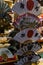 Japanese Traditional Folding Fan on a Storefront