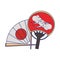 Japanese Uchiwa Fan design