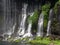 Japanese waterfall Shiraito