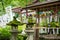 Japanese wind chimes at Matsunoo Taisha Shrine. Japanese Garden Wind bells. Kyoto, Japan