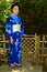 Japanese Woman Wearing Yukata