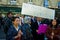 Japanese Women Demonstrating Against Nuclear Power