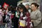 Japanese women dressing kimono