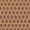 Japanese Wooden Diamond Weave Vector Seamless Pattern