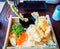 Japanese Yasai Tempura Fried Vegetables with Crispy Batter