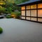 Japanese Zen Garden: A serene outdoor patio with a traditional rock garden, bamboo fencing, and a peaceful koi pond5, Generative