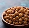 a jar of freshly roasted peanuts