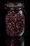 Jar full of aromatic dried fruits