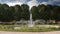 Jardin de L`Eveche, fountain in Lisieux