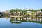 Jardin Jnan Sbil, Royal Park in Fes with its lake and towering palms, Fez, Morocco