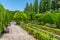 Jardines bajos at Generalife gardens in Granada, Spain