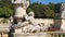 Jardins de la Fontaine, Nimes, Gard, Occitanie, France.