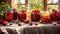 Jars of raspberry jam jelly a leaf background canning nutrition vitamins cook