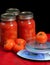 Jars of Tomatoes