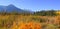 Jasper national park in autumn time