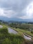 Jatiluwih, 25 June 2023 : Rice terraces on Bali, Indonesia. Rice fields in the morning.