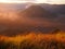 Java, Indonesia: Volcanoes at sunrise