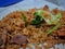 javanese fried rice made by traditional cook