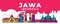 Jawa Indonesia Landmark Banner
