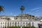 JayrÃ¡n Wall and Cerro San Cristobal Hill in Almeria, Andalusia, Spain - Europe