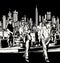 Jazz band playing in New York